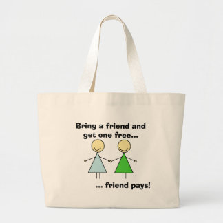 Friendship Large Tote Bag