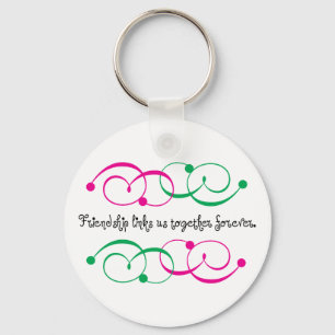Friendship Links Keychain