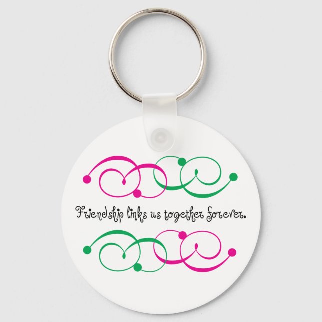 Friendship Links Keychain (Front)
