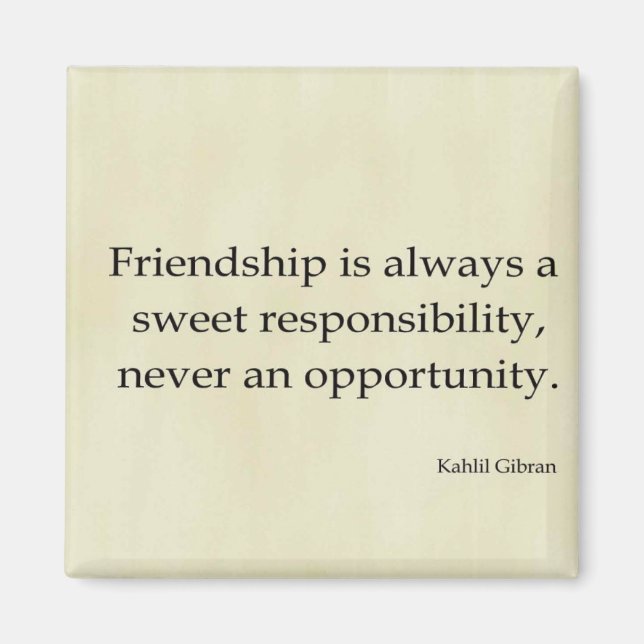 Friendship Magnet (Front)