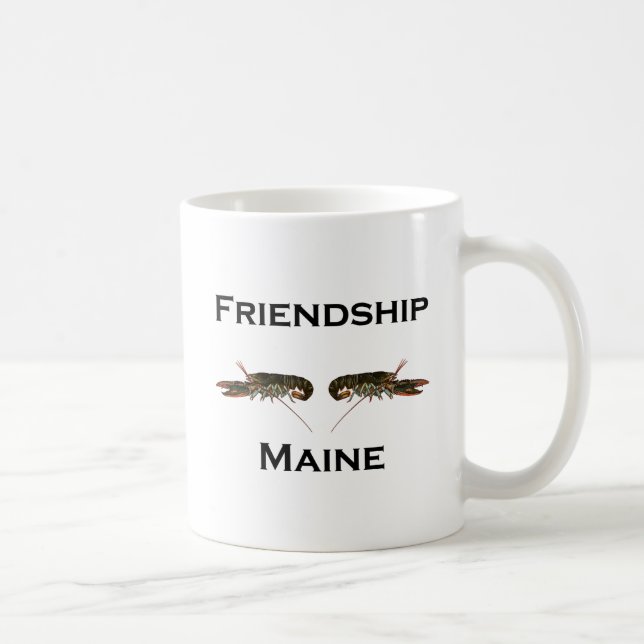 Friendship Maine Lobsters Coffee Mug (Right)