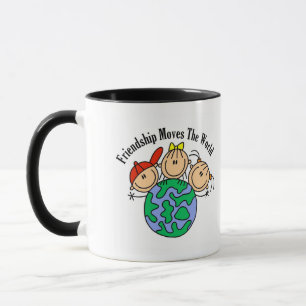 Friendship Moves the World T-shirts and Gifts Mug