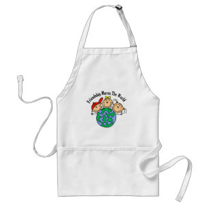 Friendship Moves the World T-shirts and Gifts Standard Apron