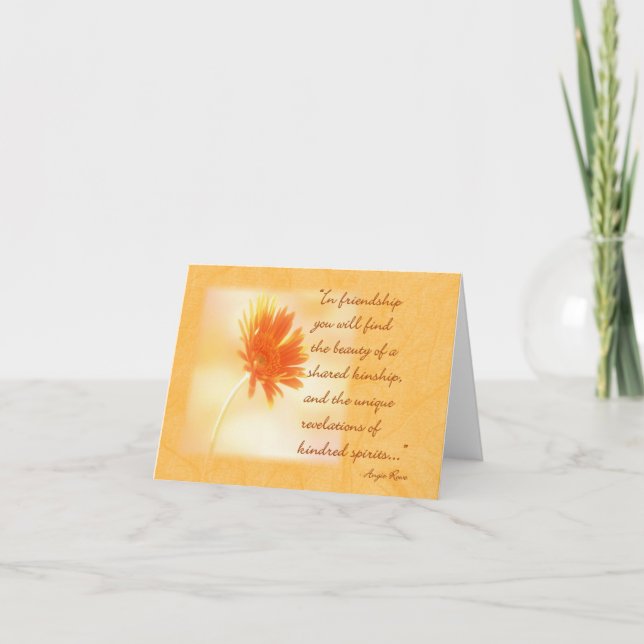 Friendship Note Card (Front)