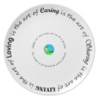 Friendship Pass It On Plate - Melamine