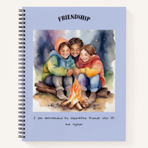 Friendship Positive Affirmation  Notebook