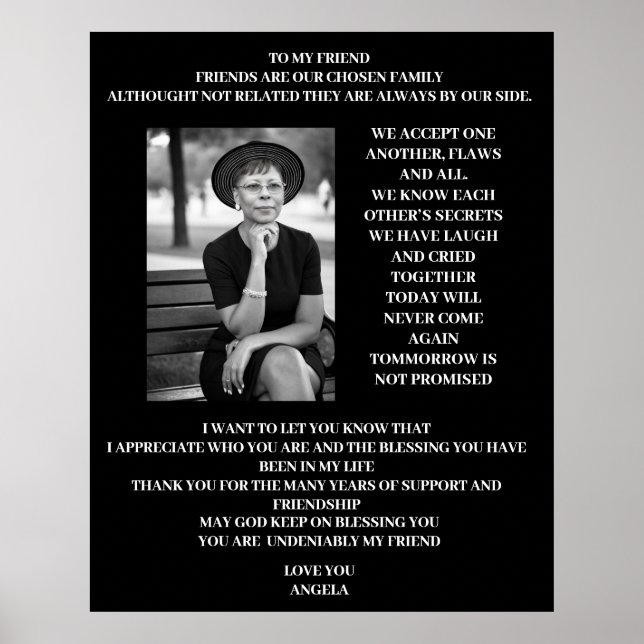 Friendship Poster (Front)