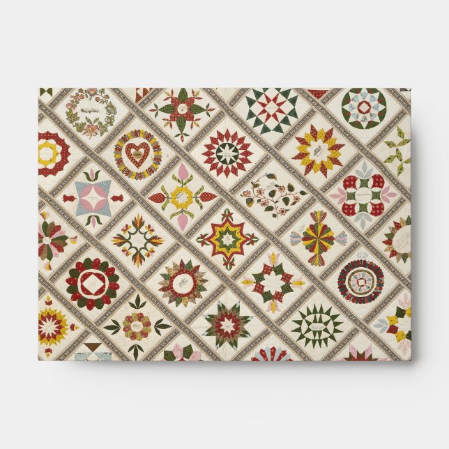 Friendship Quilt Envelope (Front)