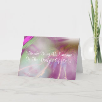 Friendship Quote Beautiful Greeting Card