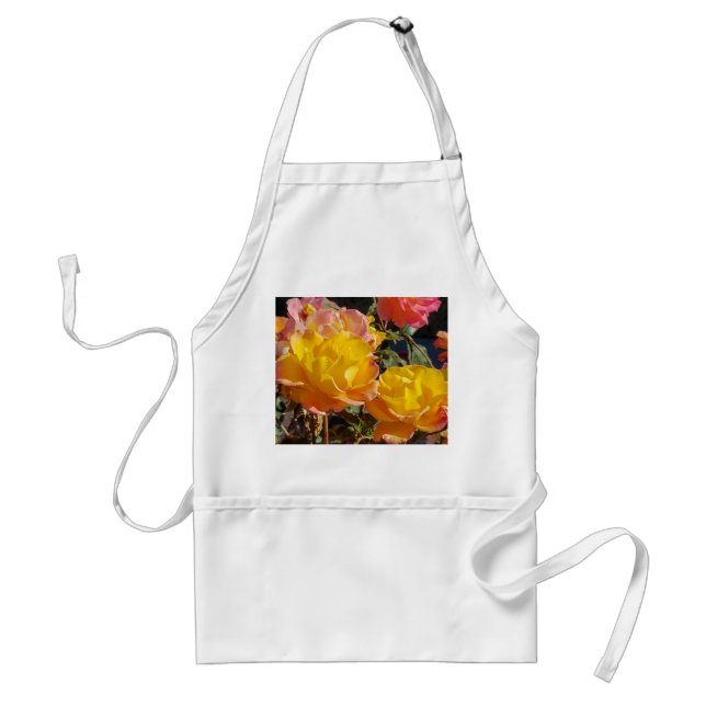 Friendship Roses Chef's Apron (Front)