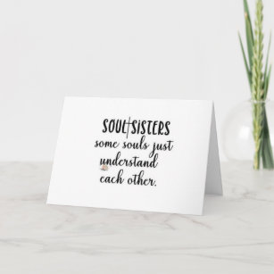 Soul Sister Definition Best Friend Birthday Card, Best Friend Card, Friend  Birthday Card, Soul Sister Card, Friendship Card, for Her, Bestie -   Canada