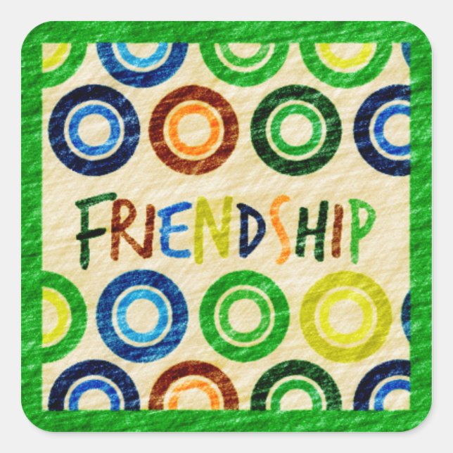FRIENDSHIP Stickers (Front)