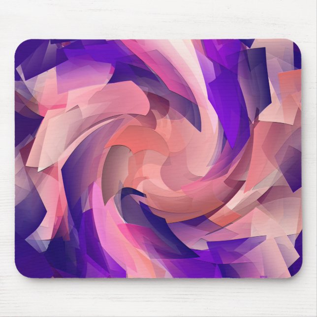 Friendship swirls.... mouse pad (Front)
