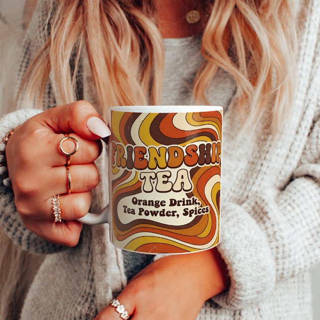 Friendship Tea Groovy Recipe Art Coffee Mug (Creator Uploaded)