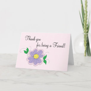 Friendship Thank You Card