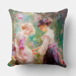 Friendship  throw pillow