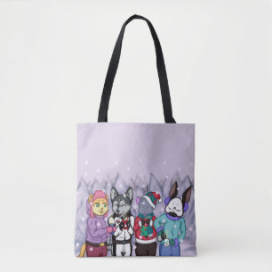 Friendship Warms the Heart Tote Bag