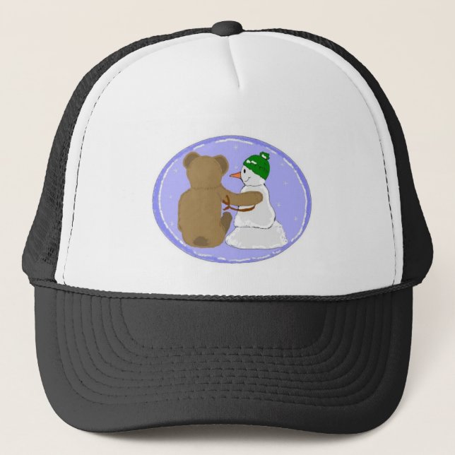 Friendship Winter Buds Trucker Hat (Front)