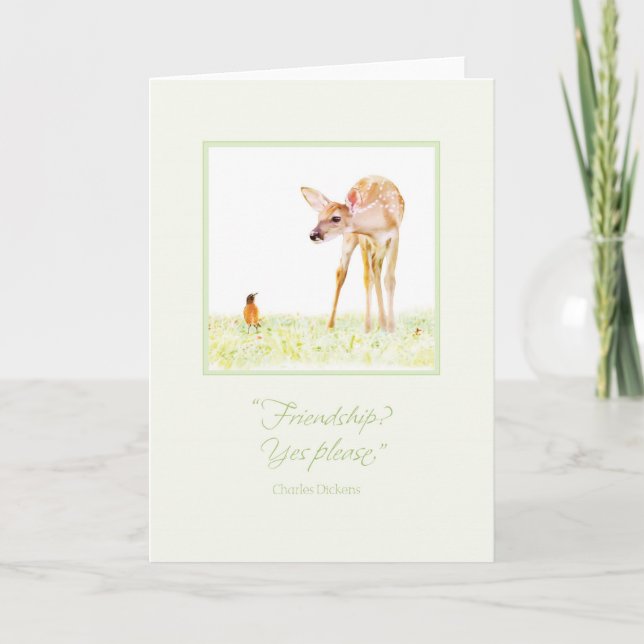 Friendship?  Yes please. Card (Front)