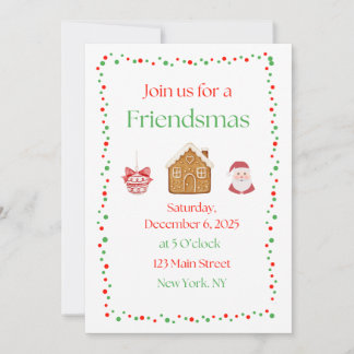 Friendsmas Invitation