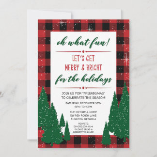 Friendsmas Invitations, Holiday Party Invitation