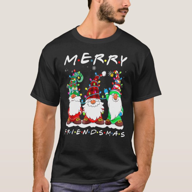 friendsmas tee merry friendsmas  friendsmas (Front)