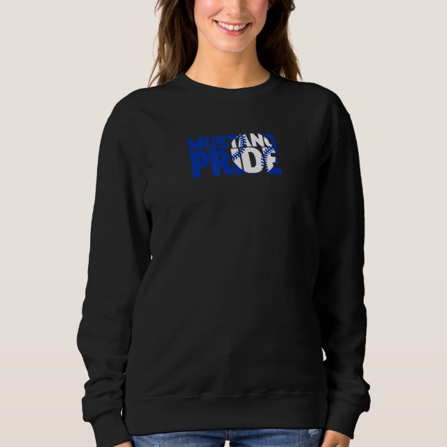 Friendswood Mustangs Baseball_1 Sweatshirt (Front)