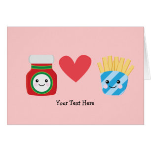 Fries & Ketchup (customizable)