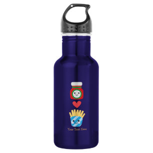 Fries & Ketchup (customizable) 532 Ml Water Bottle