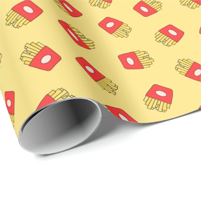 Fries Wrapping Paper (Roll Corner)