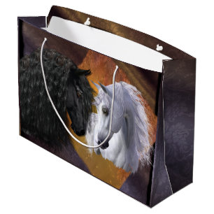Friesian & Arabian Gift Bag - Large/ Glossy