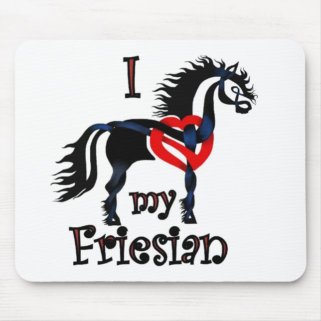 Friesian celtic design mouse pad (Front)