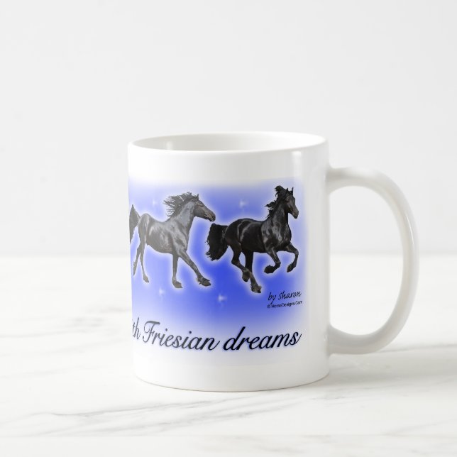 Friesian Dreams Coffee Mug (Right)
