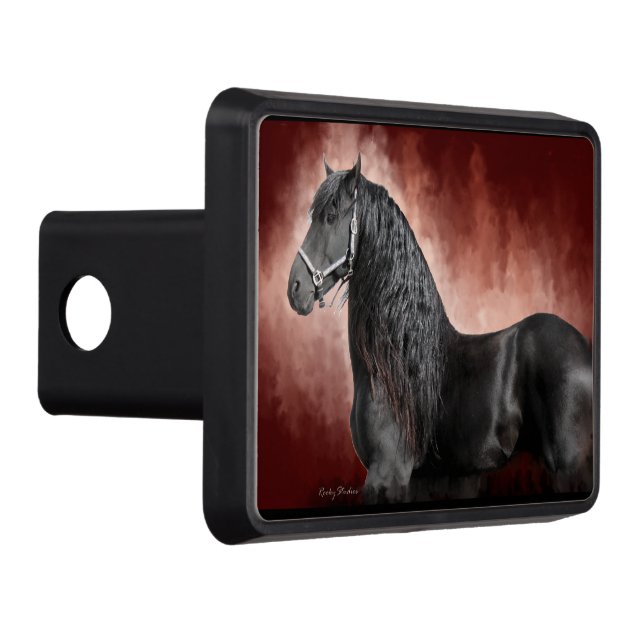 Friesian Fire Trailer Hitch Cover (Right)
