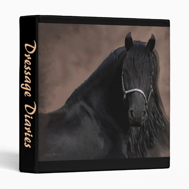 Friesian Flair Binder (Front/Spine)