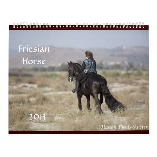 Friesian Horse Calendar 2013 Colossal (Cover)
