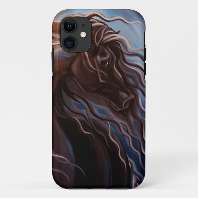 Friesian Horse Case-Mate iPhone Case (Back)