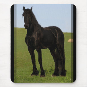 Friesian Horse Mousepad #9