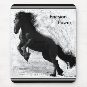 Friesian Power Mousepad 2