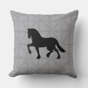 Friesian Throw Pillow