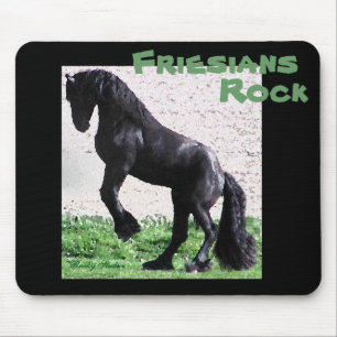 Friesians Rock Mousepad
