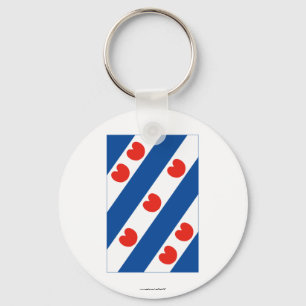 Friesland Flag Keychain
