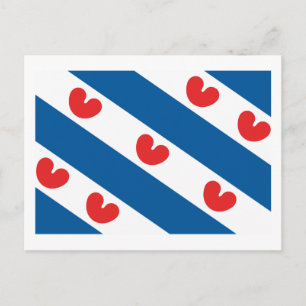 Friesland Flag Postcard