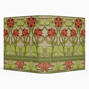Frieze Border Art Nouveau Floral Binder