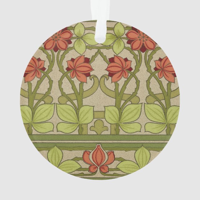 Frieze Border Art Nouveau Floral Ornament (Back)