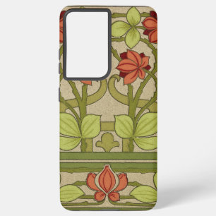 Frieze Border Art Nouveau Floral Samsung Galaxy Case