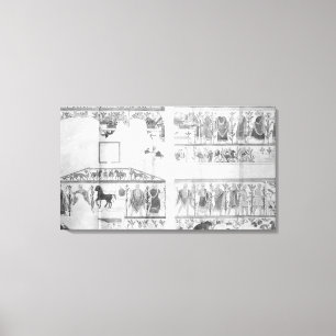 Frieze from the Grotto della Querciola Canvas Print