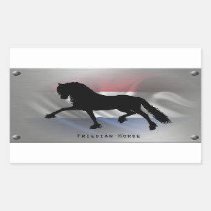 Frieze horse sticker