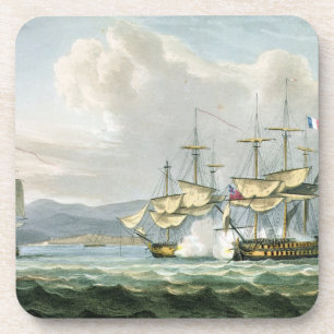 Frigate action in Vizagapatam Roads, off India, 18 Coaster