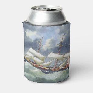 Frigate Training ship Atalanta 1885 Can Cooler